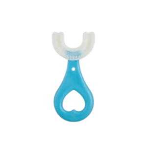 Cepillo de dientes U rosa para niños